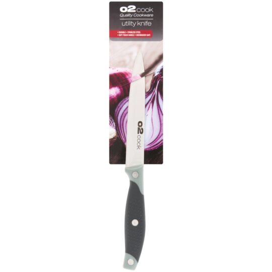 O2 Utility Knife With Soft Touch Handle