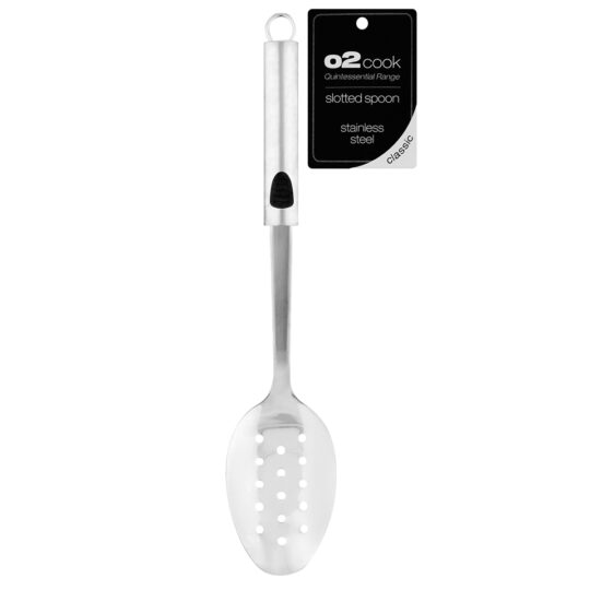 O2 Stainless Steel Slot Spoon