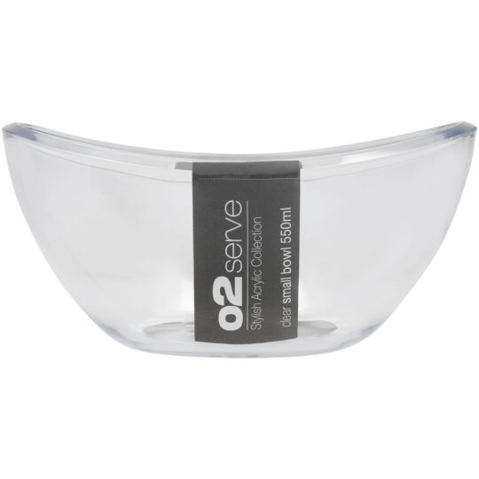 O2 Serve Square Salad Bowl White 3.35l