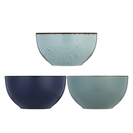 Reactive Glaze Bowls 350ml Assorted