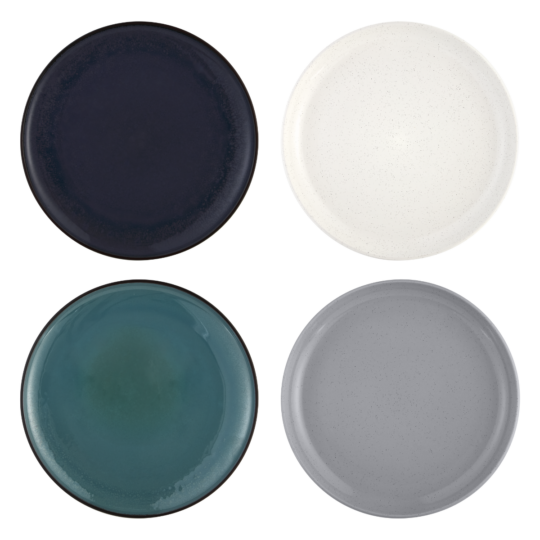 Reactive Glaze Dinner Plate 26cm Assorted