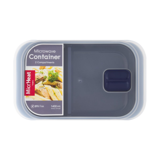 Two Compartment Container 1.4L