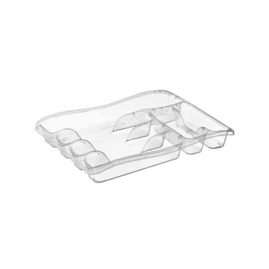 Transparent Cutlery Tray 29.5 x 38cm