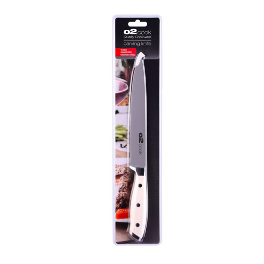 O2 White Carving Knife 33cm
