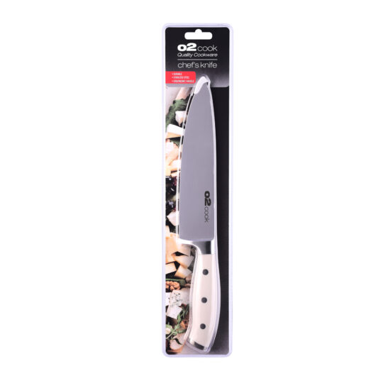 O2 White Chef's Knife 33.5cm